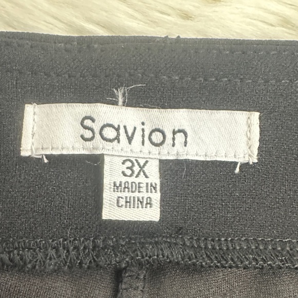Savion 3X Black Dressy Shorts NWT - Picture 5 of 6